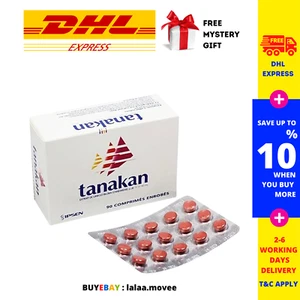 90 Tablets Tanakan Ginkgo Biloba Extract 100% ORIGINAL PRODUCT 40mg Expedite - Picture 1 of 6