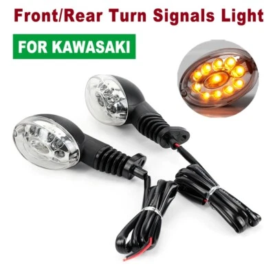Передние/задние указатели поворота для Kawasaki KLX300SM KLX230S KLX250SF Ninja 250R - Изображение 1 из 4