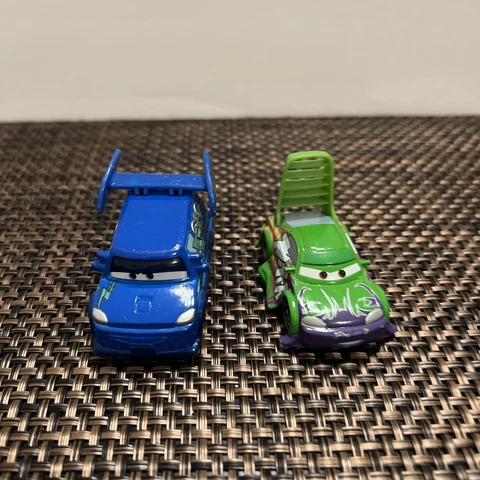 Disney / Pixar Cars Series 2 DJ  And Wingo Diecast Cars Cover