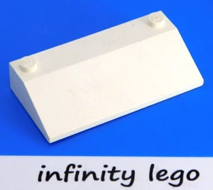 4 LEGO Blanco Parabrisas Pendiente 3 x 6 (sin paredes interiores) (58231 58181) 4 Piezas - Imagen 1 de 1
