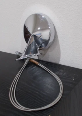 1969 1970 Plymouth Fury левой рукой / со стороны водителя дистанционное зеркало 69 70 возможно новый из старых запасов - Изображение 1 из 4