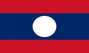 Bandera de Laos 90x150cm o 60x90cm/3x5ft o 2x3ft - Imagen 1 de 5