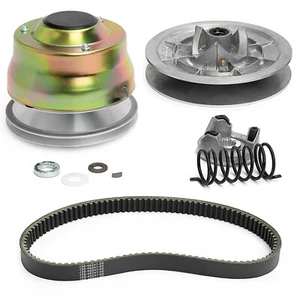 Drive Driven Clutch Kit + Belt for Yamaha G2 G8 G9 G11 G14 G16 G22 Gas Golf Cart - Picture 1 of 12