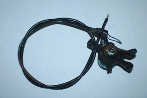 TekTRO IO Rear Hydraulic Disc Brake Caliper Black/Gold 74mm Post Mount Ships USA - Picture 1 of 7