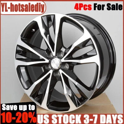 Set of 4Pcs NEW 17Inch Alloy Wheel Rim for Toyota Corolla 2017 2018 2019 US - Imagem 1 de 4