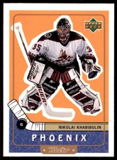 1999-00 UPPER DECK RETRO NIKOLAI KHABIBULIN ARIZONA COYOTES #62