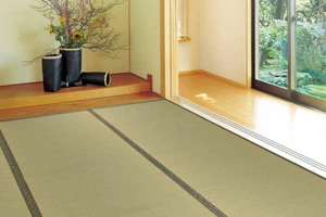 Alfombra de hierba Tatami Mat Rush Alfombra Igusa Yanagawa Verde Moromeori desodante - Imagen 1 de 10