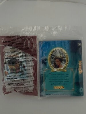 McDonald's Happy Meal Toy #5 Narnia Lion Witch Wardrobe The White Witch 2005/nuevo en paquete Foto 1 de 2