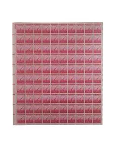 SCOTT # 900 PANE OF 100 ARMY AND NAVY FOR DEFENSE STAMPS 2 CENT MNH - Picture 1 of 2