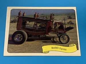 1974 Fleer Kustom Cars Boothill Express Sticker Original RARE