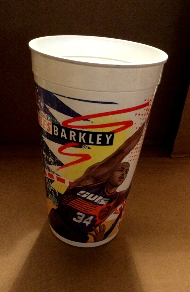 1993 McDonalds Nothing But Net MVP's Charles Barkley, Phoenix Suns #5 Cup - Image 1 of 1