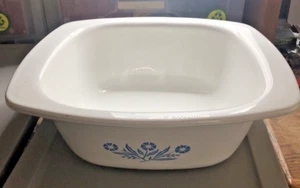 Corning Ware - Blue Cornflower 4qt Dutch Oven - P-34-B - No Lid, White & Blue - Picture 1 of 5