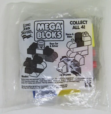 Long John Silver's Kids Meal Mega Bloks Bluebird NEW - Image 1 of 2