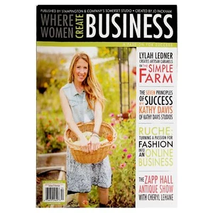 Where Women Create Business magazine (Winter 2014) kathy davis - zapp hall - Imagen 1 de 1