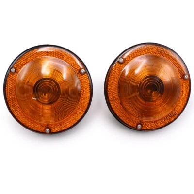 12V Orange Rear Combination Tail Light Fits Jeep Willys CJ3 CJ5 CJ6 '45 '75 Foto 1 de 4