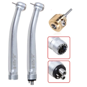 NSK Style Dental High Speed Turbine Handpiece Push Button 2/4-Hole / Cartridge - Picture 1 of 35