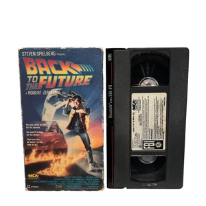 Back To The Future VHS MCA Home Video Release Michael J Fox Classic Movie V15 - Picture 1 of 6