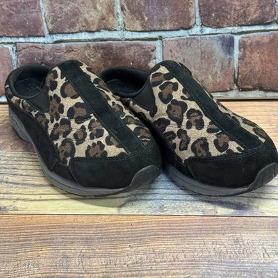 Easy Spirit女式旅行宽经典骡子堵塞动物印花7WW — 第 1/4 张图片