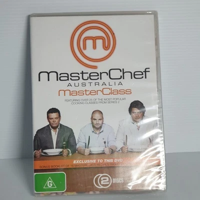 Master Chef Australia Master Class 2 Disc Dvd Brand New Factory Sealed Recipes - Image 1 of 4