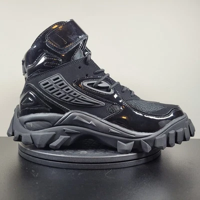 Fila Yak Botas Informales Charol Zapatos Negro Plataforma Para Mujer Talla 8.5 Foto 1 de 4