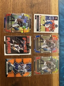 2021 Select & 2022 Mosaic David Montgomery Parallels & Insert Chicago Bears - Imagen 1 de 7