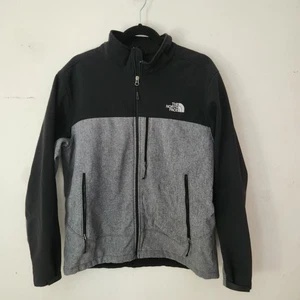 The North Face Giacca Uomo Grigio Nero con Zip Taglia Large - Foto 1 di 4