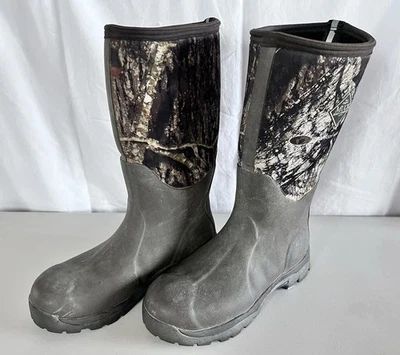 Muck Boots Men Sz 7/7.5 Womens Sz 8/8.5 Brown Woody Max Real Tree Edge - Image 1 of 4