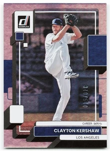 Panini Donruss Career Stat Line 2022 #85 Clayton Kershaw/500 Dodgers - Imagen 1 de 10