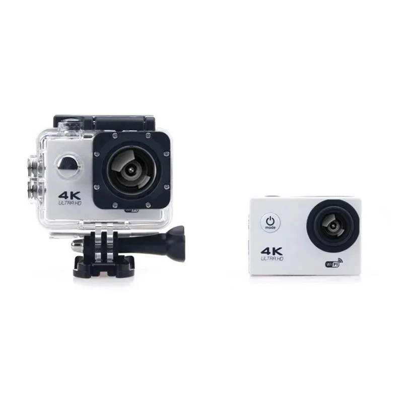 New 4K Ultra HD Cam WiFi Camera Waterproof Case 1080p+ Sports Action Camera - Image 1 of 4