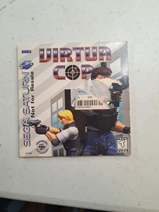 Sega Saturn Virtua Cop Not For Resale Copy + Bonus - Picture 1 of 15