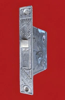 Antiga trava de argamassa ornamentada BLW Brandford ferro fundido e latão - Imagem 1 de 4