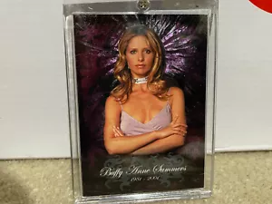 BUFFY THE VAMPIRE SLAYER - STAGIONE 5 - 2001 INKWORKS SLAYERS REGALO SG1 Card - Foto 1 di 2