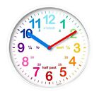 Acctim Kid's Time Teacher Wickford Wall Clock 2252 Available Multiple Colour