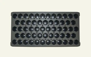 72 Star-Shaped Deep Cell Plug Trays - Case of 50 - Picture 1 of 1
