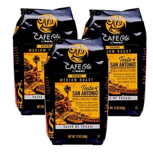 Café molido HEB Café Ole Taste of San Antonio 12 oz (3 bolsas) - Imagen 1 de 2