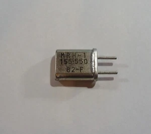 Scanner Crystal - 155.5500 MHz - 10.7 iF - .039 Pins - MRH-1 - HC-25/U - Zdjęcie 1 z 1