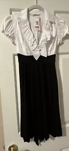 Speechless Fit & Flare Short Dress Classy Cocktail Black & White NWT Size Small - Picture 1 of 6