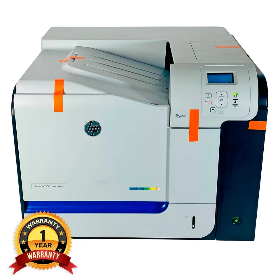 HP Color LaserJet Enterprise M551n Workgroup Network Printer ✅Expertly Serviced - Image 1 of 4