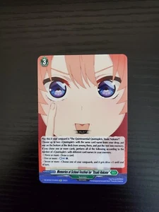 Cardfight - Memories of School Festival for "Itsuki Nakano" - DZ-BT02/EX30EN - Picture 1 of 2