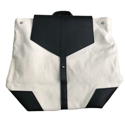 Mochila Deux Lux Demi Off White & Black Foto 1 de 4