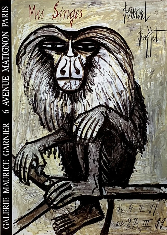 BERNARD BUFFET   AFFICHE GALERIE MAURICE GARNIER - Photo 1/1