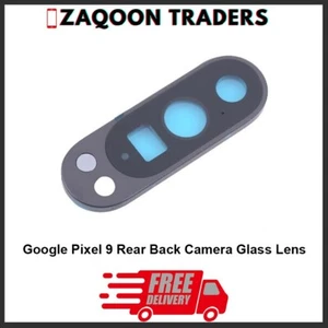 For Google Pixel 9 Rear Back Camera Glass Lens With Cover Frame Replacement UK - Picture 1 of 1