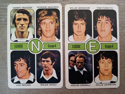AGEDUCATIFS ARGENTINA 78 1978 ECOSSE SCOTLAND TEAM CARD MCGRAIN GEMMIL FORSYTH - Photo 1/4