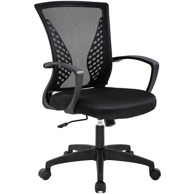 Office Chair Ergonomic Desk Chair Mesh Computer Chair W/Lumbar Support Armrest - Image 1 of 4