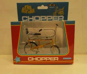 Bachmann Toyway TW41600 Chopper Mk1 Die Cast Yellow Bicycle 1/12th Scale - T48 - Picture 1 of 8