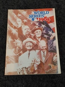 1984 Detroit Tigers World Series Championship Program Sparky Tram Lou Gibby - Picture 1 of 7