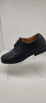 Мужские черные кожаные классические туфли-оксфорды Thom McAn размер 10 M - Изображение 1 из 4