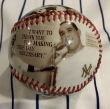 Yogi Berra Day Staten Island Yankees MILB Collectible Baseball Ball Souvenir