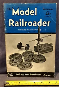 Model Railroader December 1941 "Making your benchwork" - Picture 1 of 4