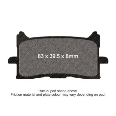 EBC Double H Спеченная колодка уличного тормоза передняя правая Honda CB 650 R 2019 - 2020 - Изображение 1 из 4